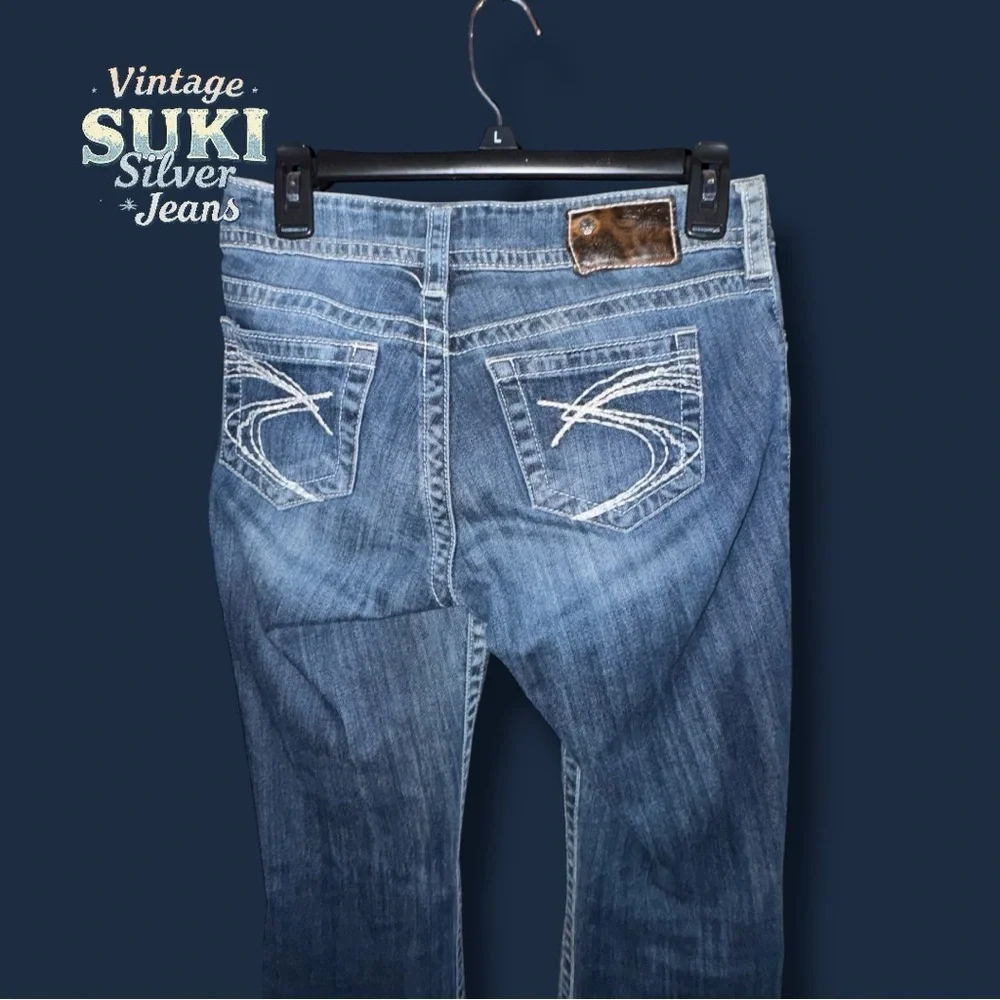 Silver Jeans Suki Mid Rise Curvy Bootcut Jeans Women's Size 26 Vintage Y2K